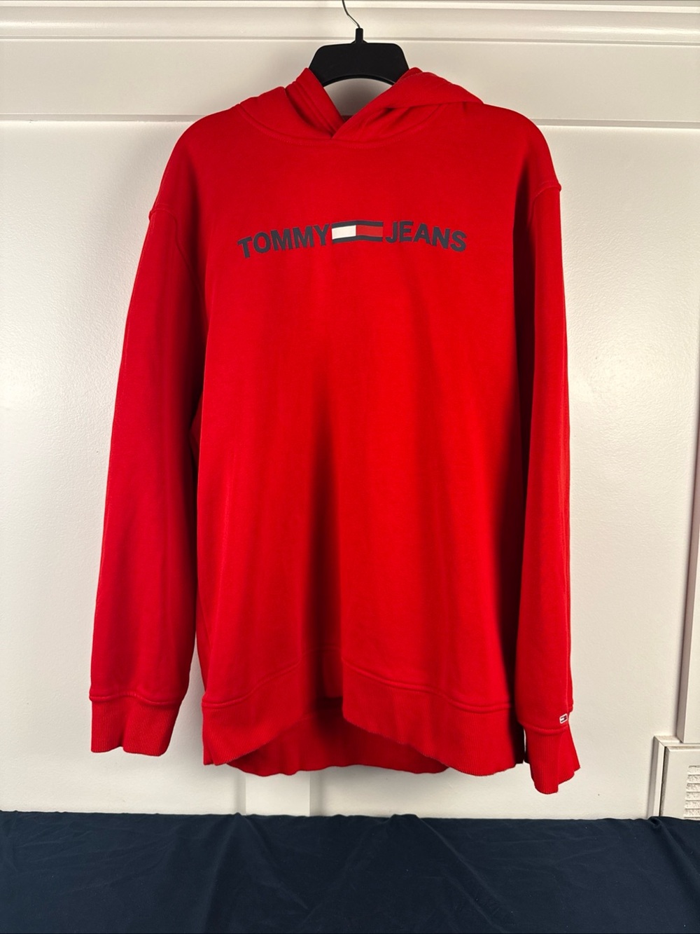Tommy Hilfiger Bright Red Tommy Jeans Pullover